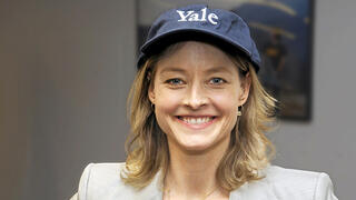Jodie Foster during a visit to Yale in 2009.