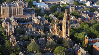 Yale Campus with Harkness