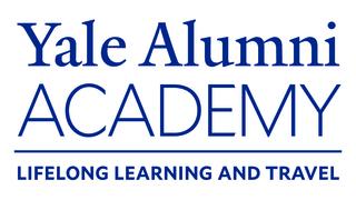 The logo and motto for Yale Alumni Academy