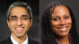 Pandemis task force leaders Vivek Murthy ’03 MBA and Prof. Marcella Nunez-Smith
