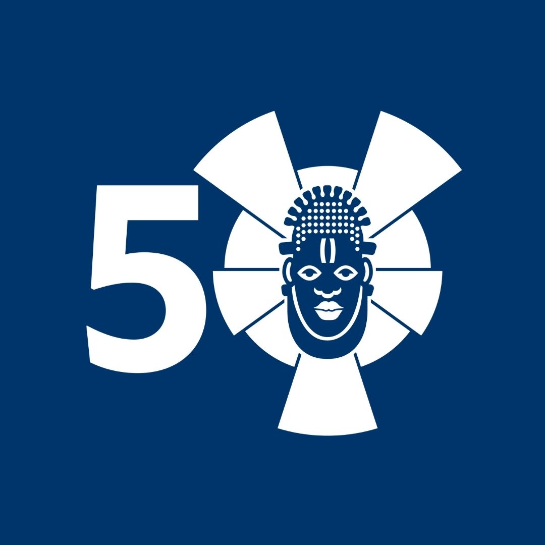 Icon of the logo for the Afro-American Cultural Center 50th Anniversary celebration