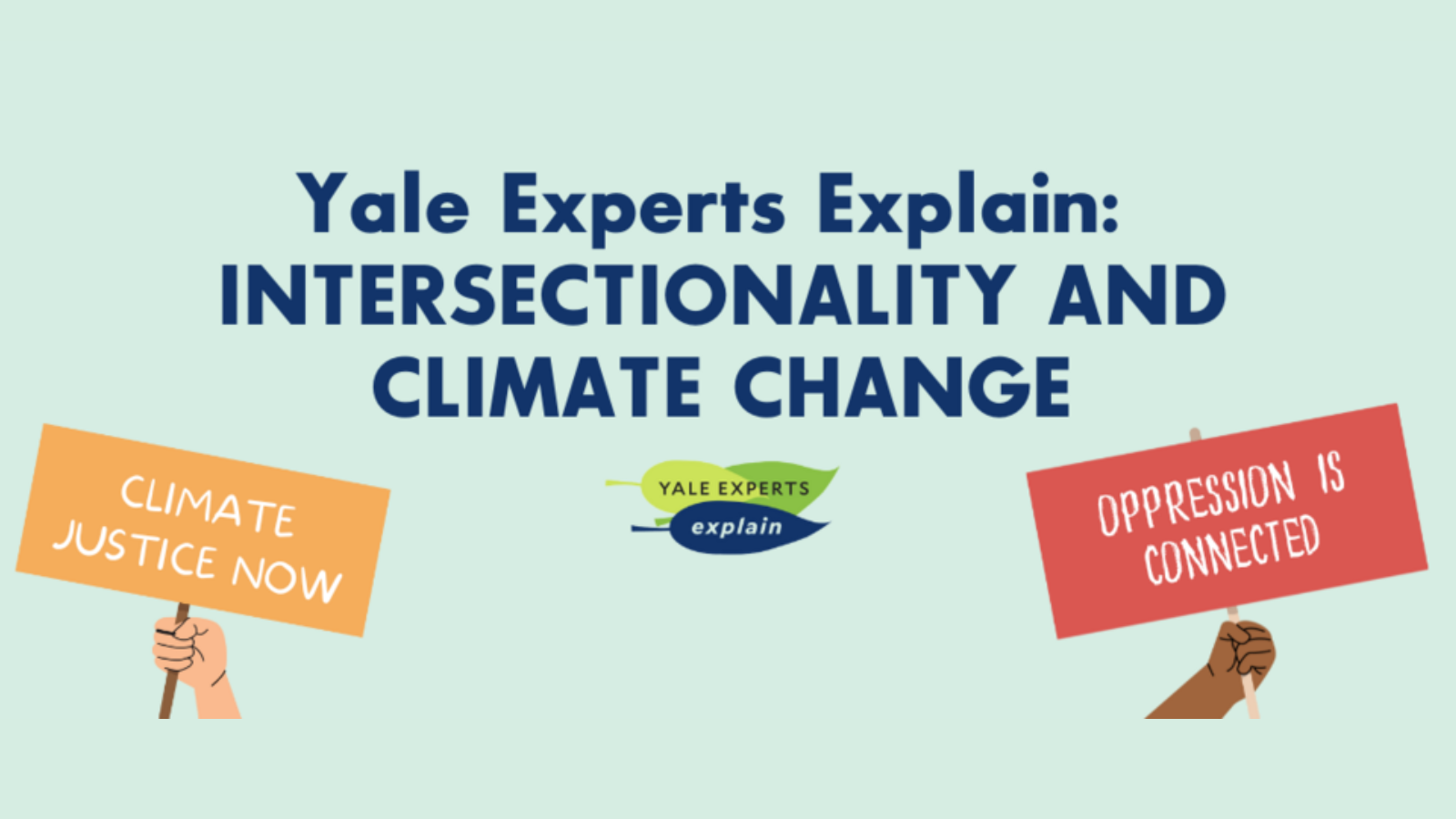 Graphic: Intersectionality and Climate Change