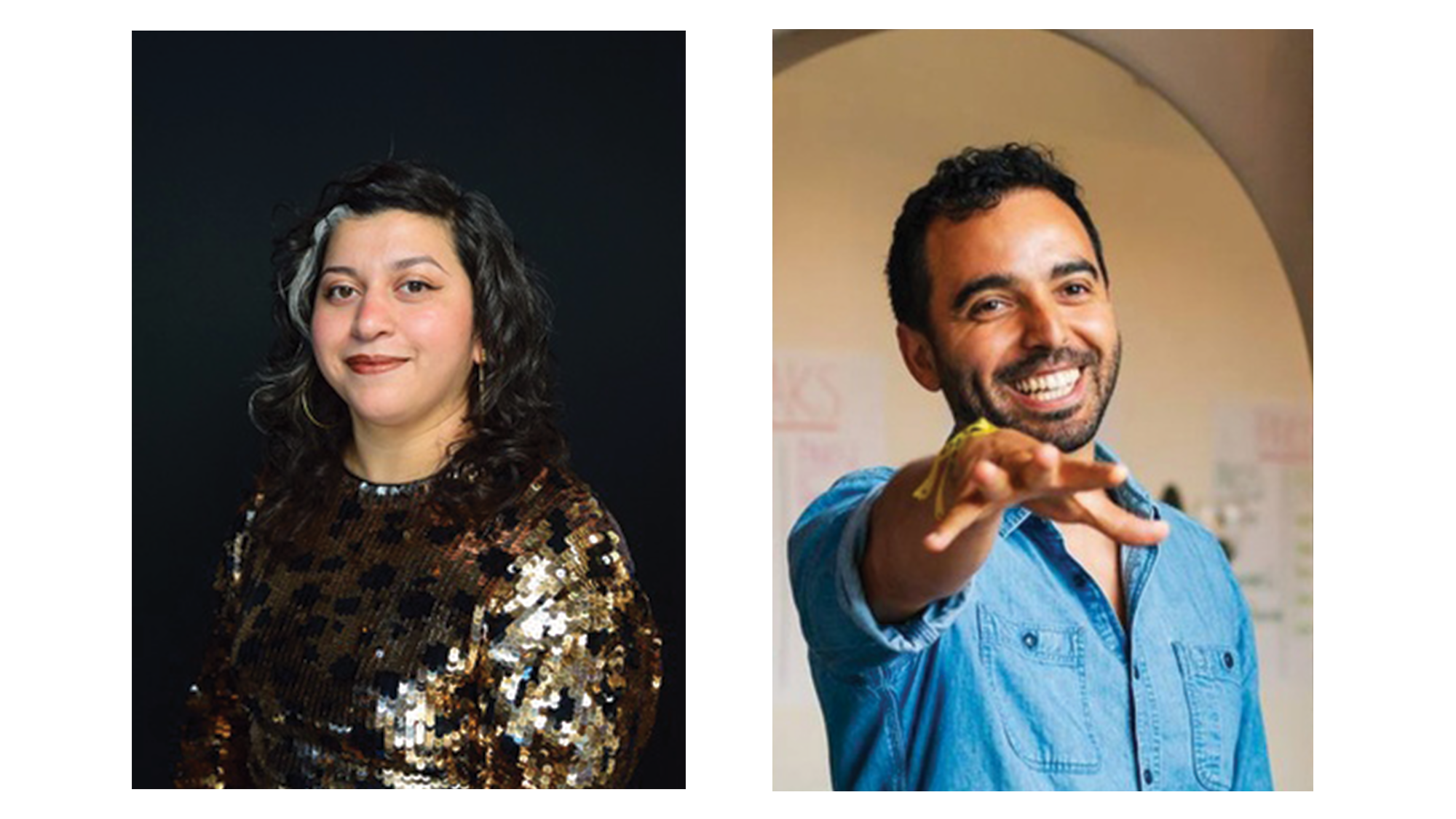 Victoria Martinez ’20 MFA and Daniel Pizarro ’12 MFA 