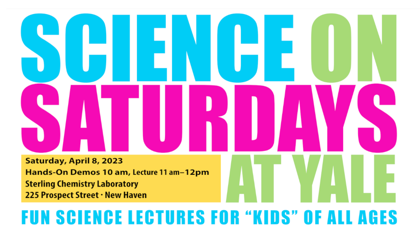 Science on Saturdays 