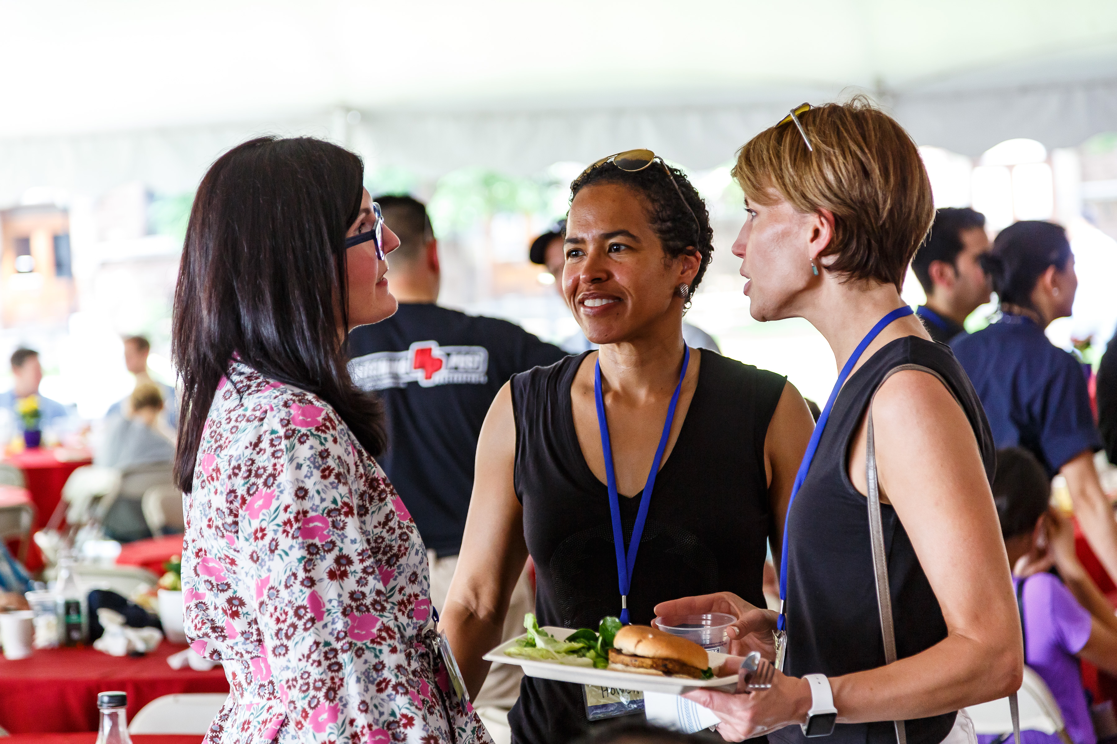 Alumni gather during 2018 Reunion Weekend.