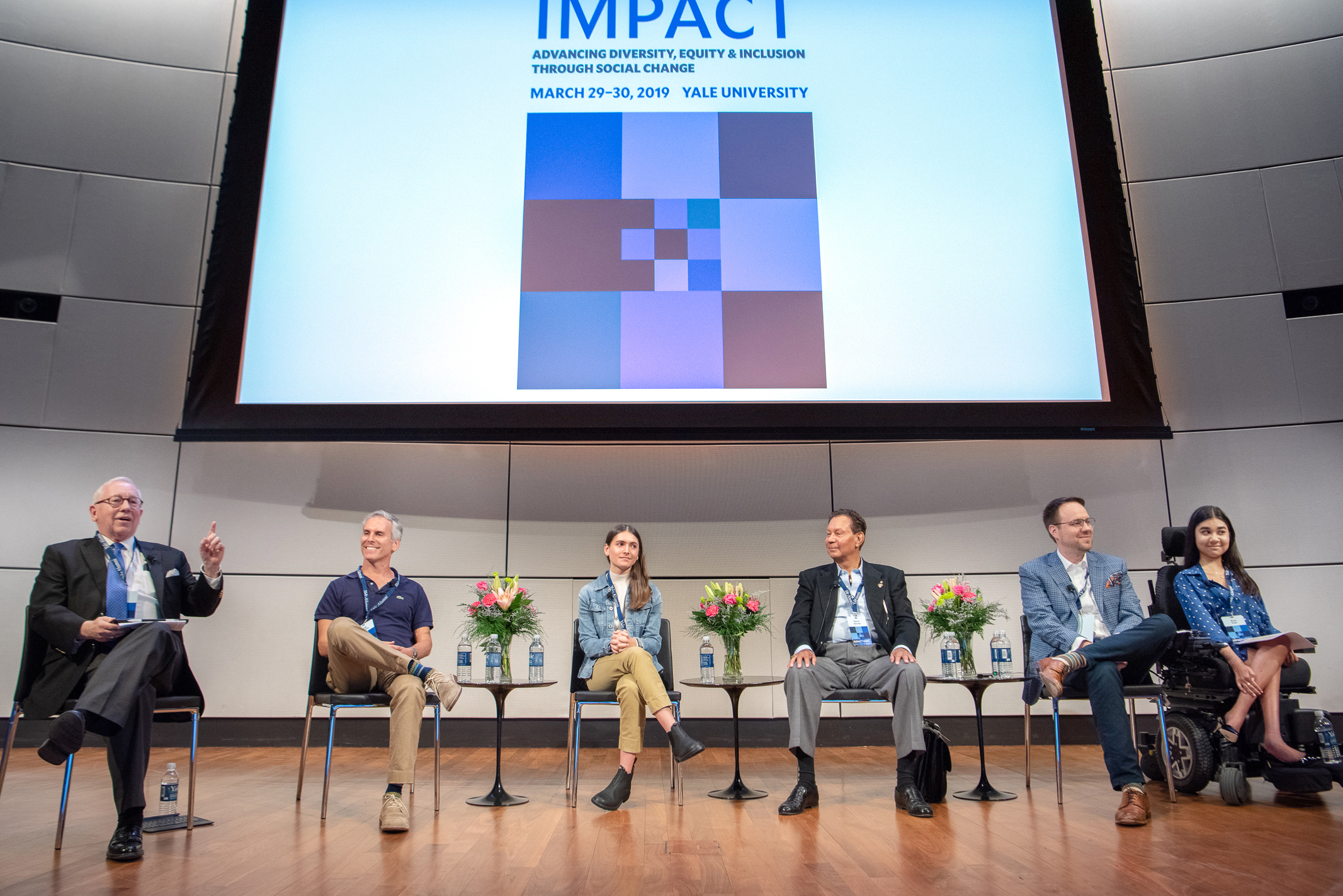 2019 IMPACT Conference image: Panelists on stage