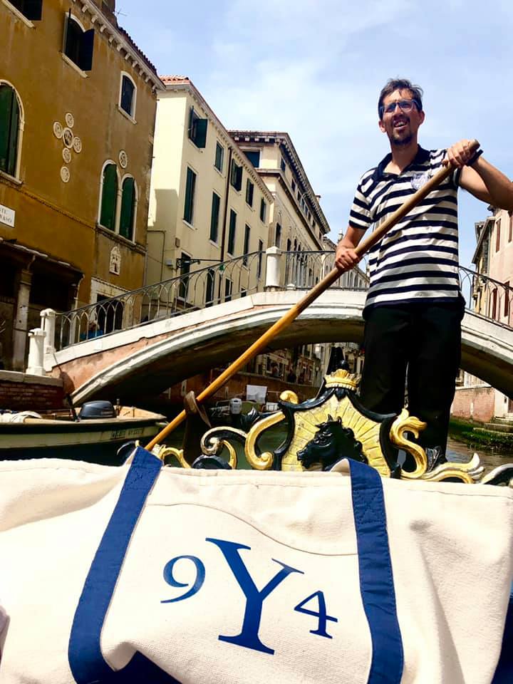 Photo by Mari Hinojosa - 9Y4 bag at Grand Canal in Venice, Italy