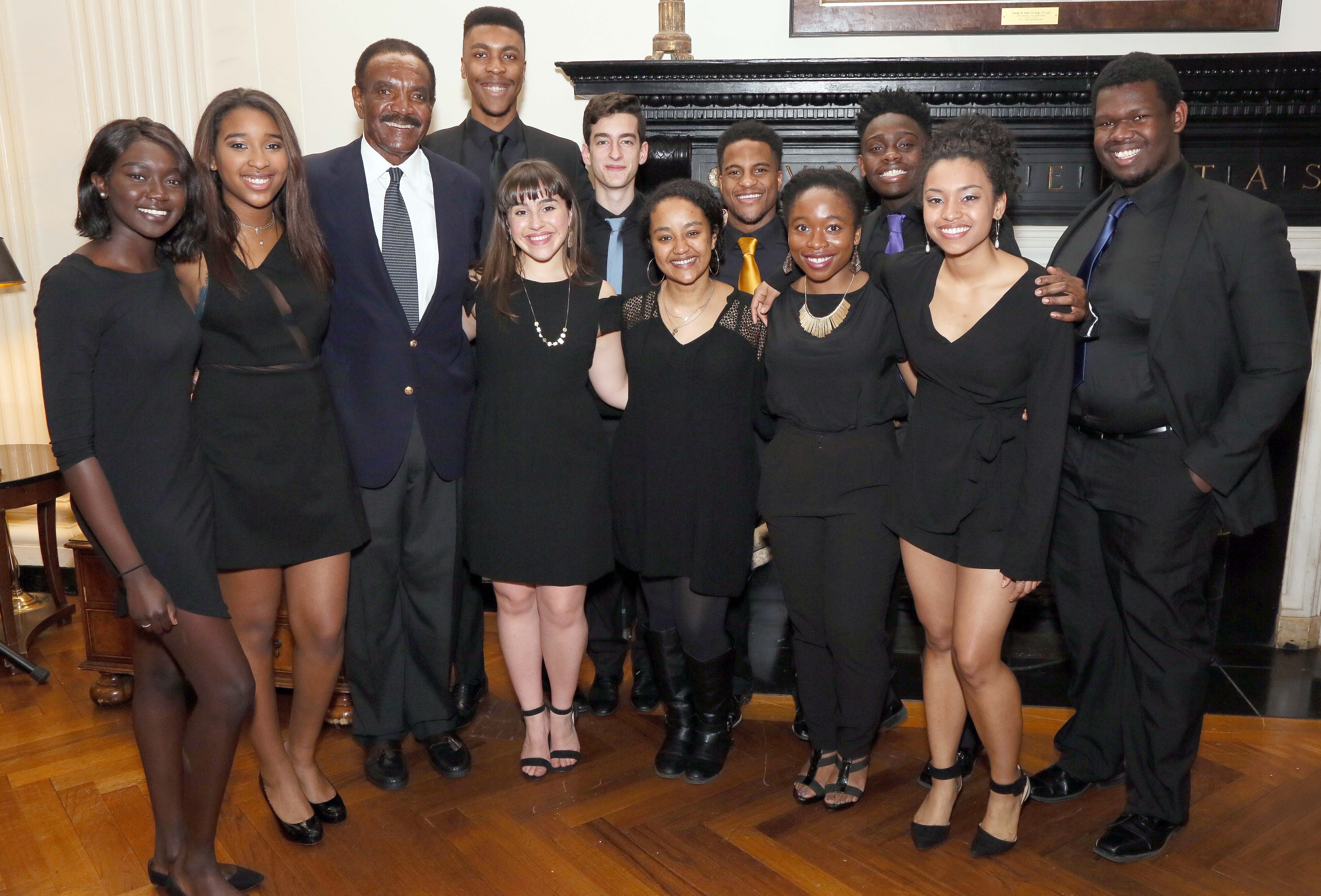 Shades of Yale at the 2017 gala.