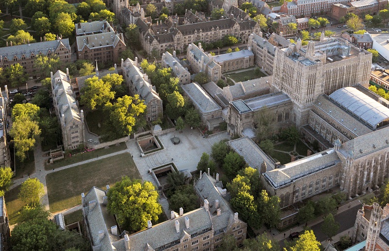 Aerial of campus