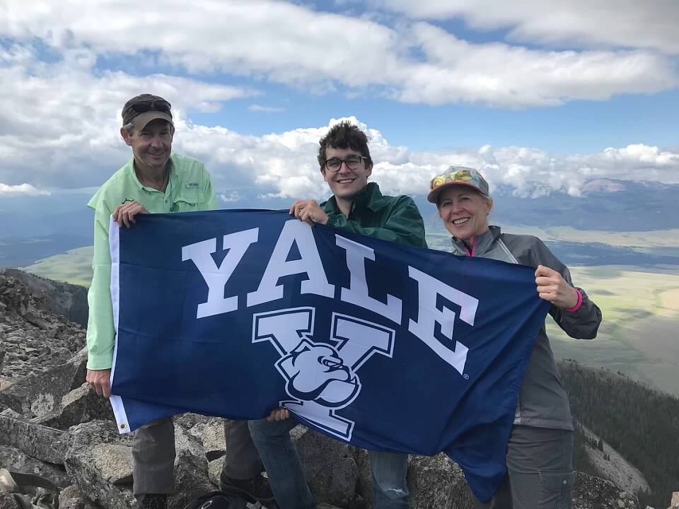 Chip Goodyear ’80, Charlie Goodyear ’16, and Molly Goodyear ’93 MES