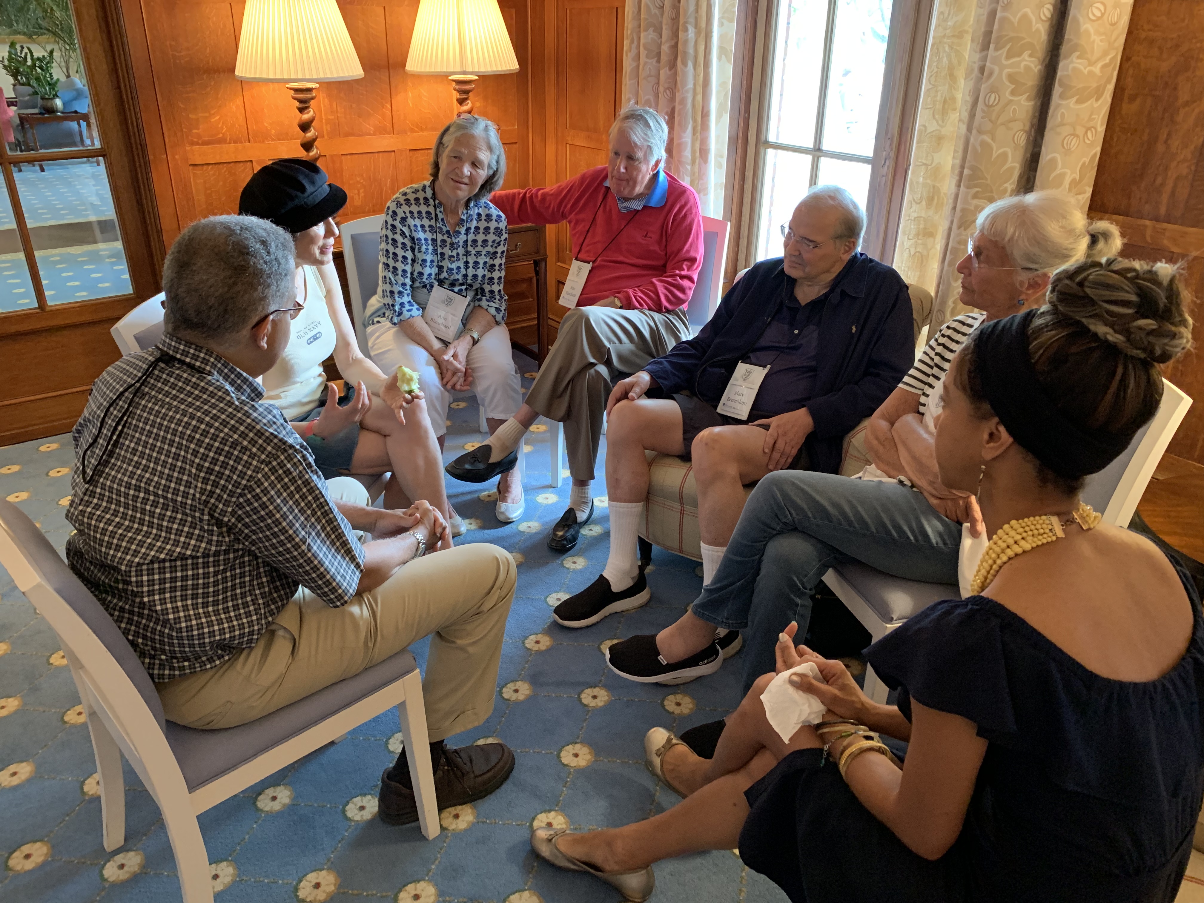 Group discussion during the 2019 Glimmerglass Festival