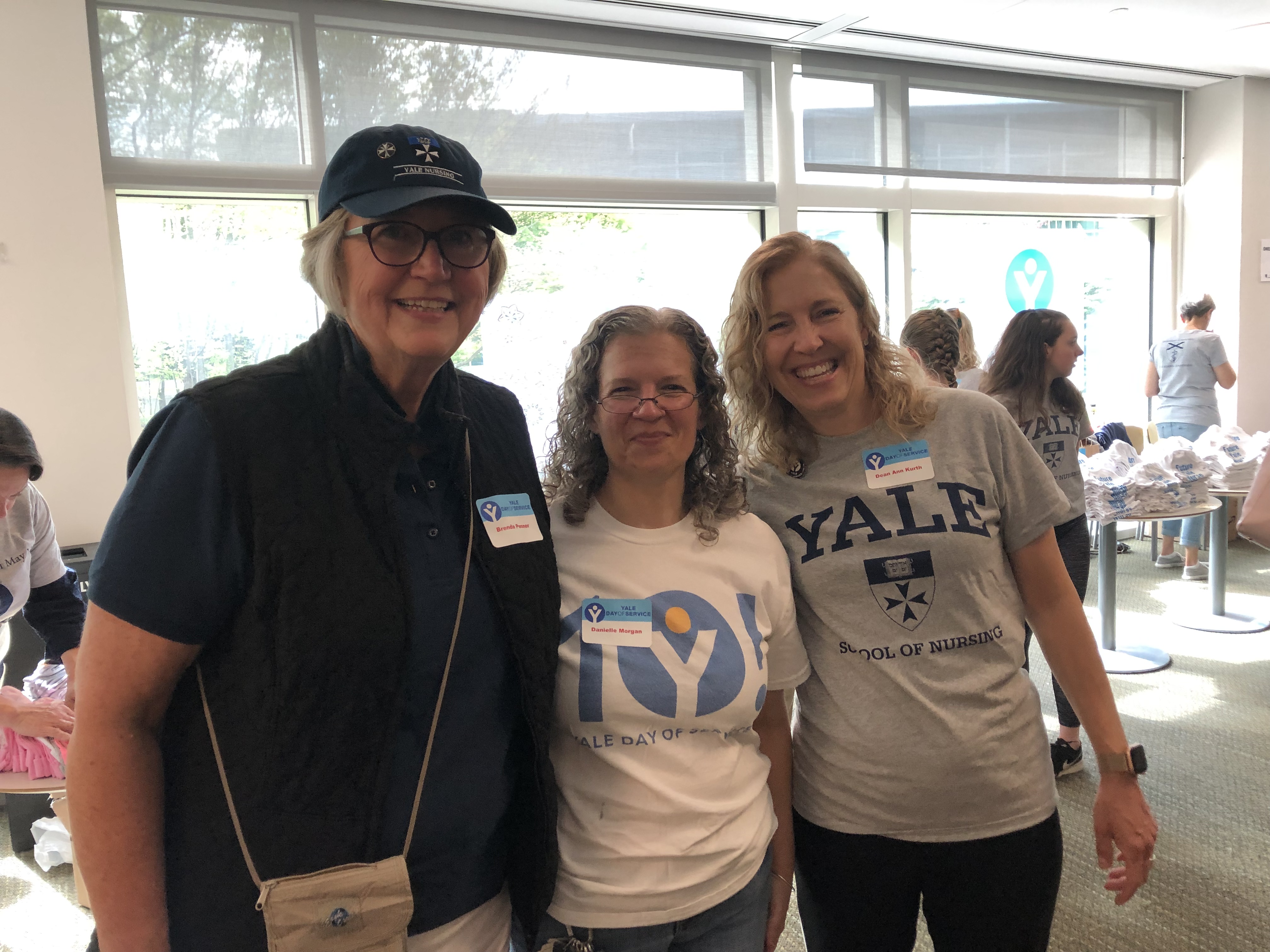 Brenda Penner (left) at the 2019 Newborns in Need event