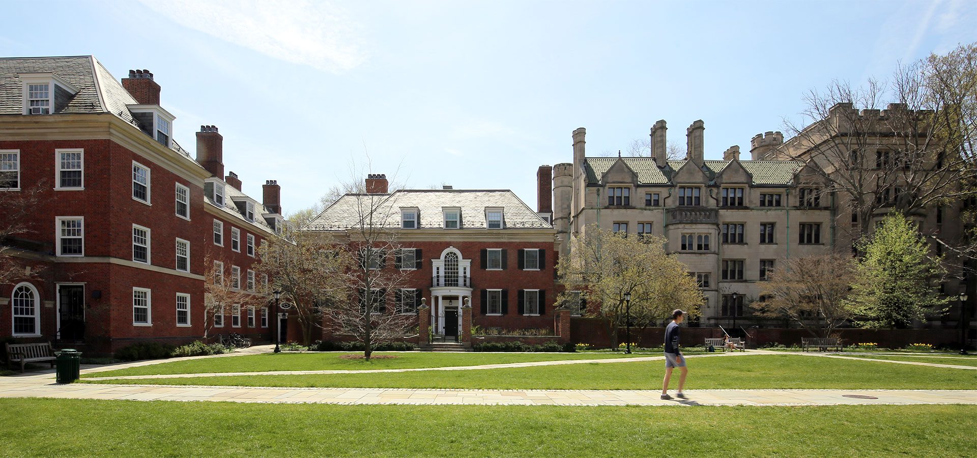 Silliman courtyard