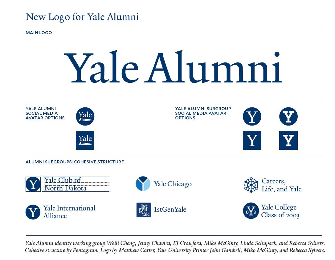Yale Alumni Association group substructure
