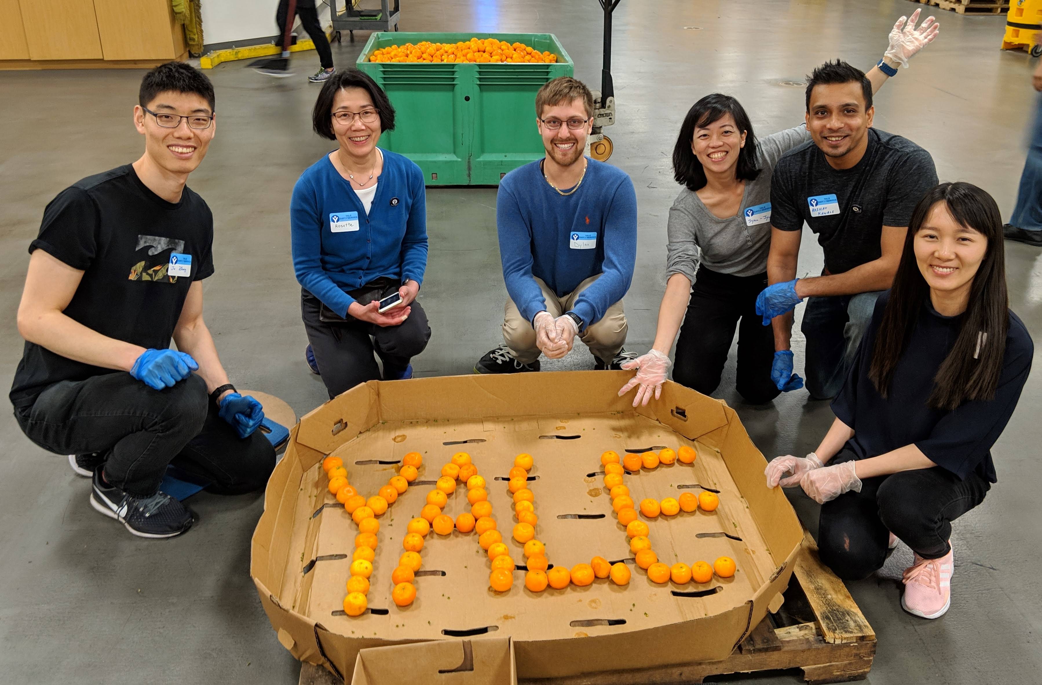 Yale Day of Service event