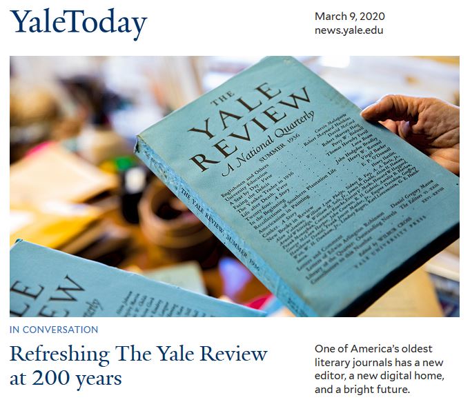 YaleToday Screengrab