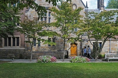 Jonathan Edwards courtyard