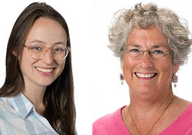 Halley Ruppel ’18 PhD and Marjorie Funk ‘84 MSN, ‘92 PhD