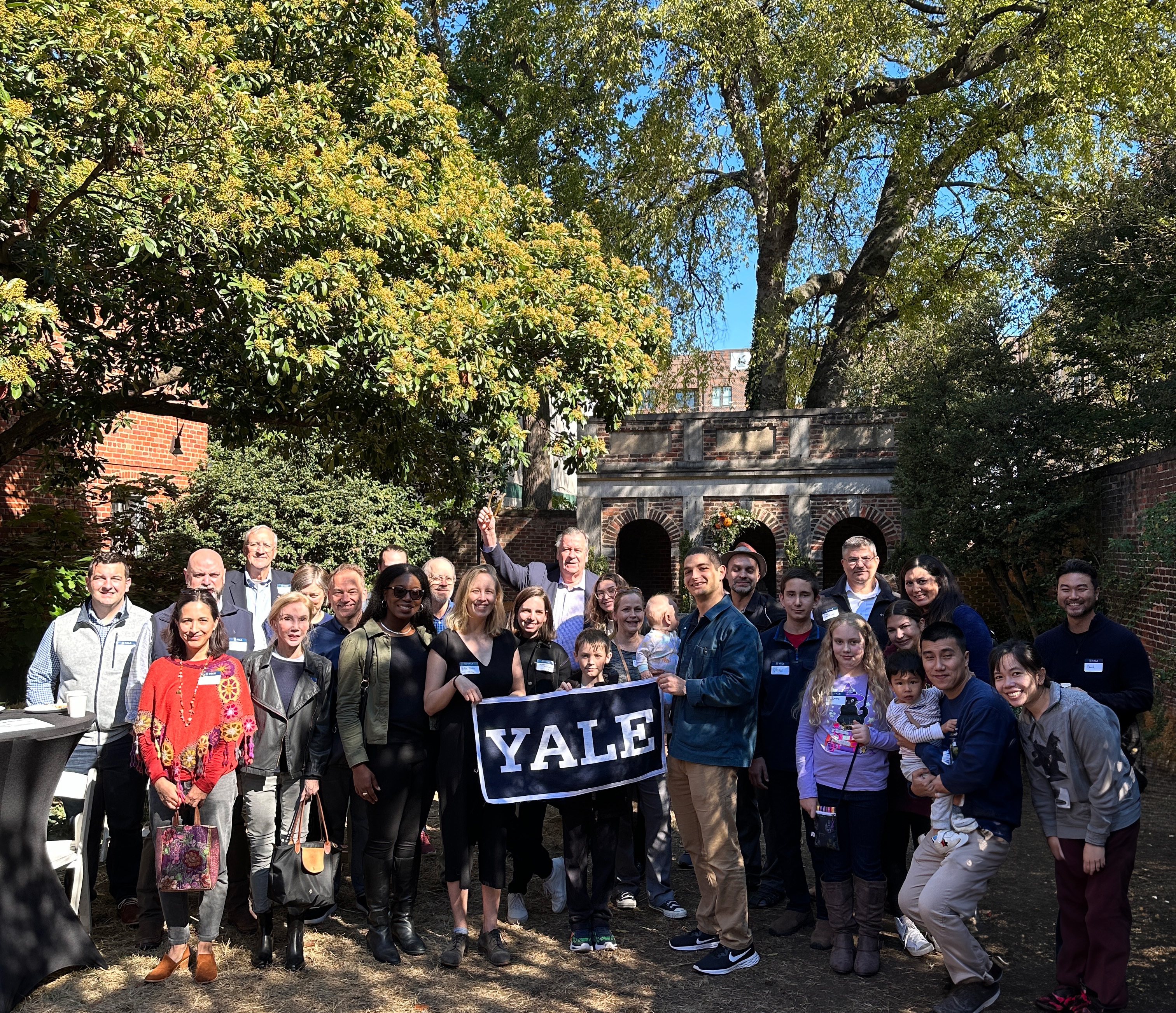 Yale Alumni gather at the Poe Museum