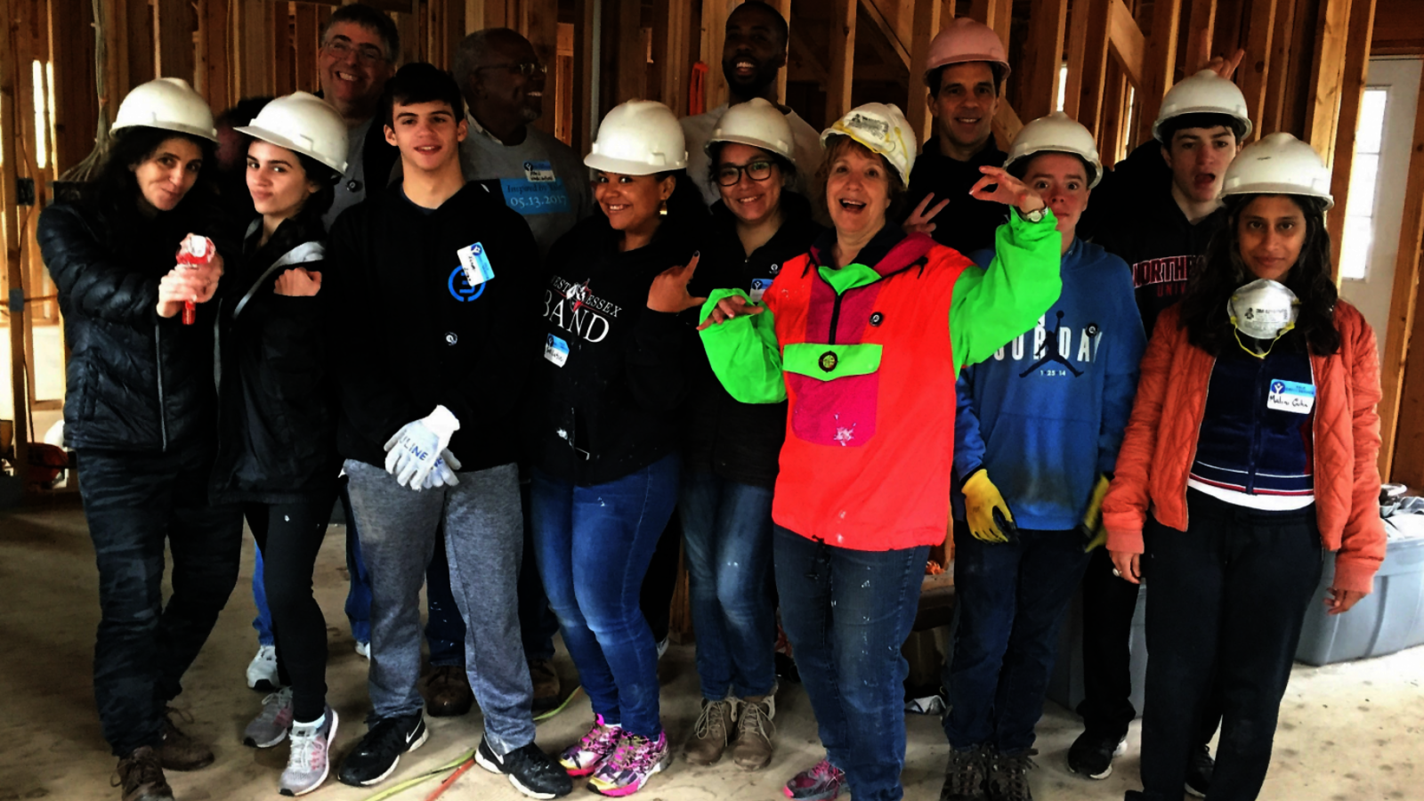 Morristown, NJ: Yale alumni and friends had a great time at their build for Morris Habitat for Humanity.
