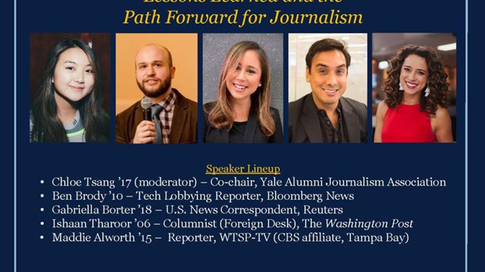 Graphic for the webinar, Covering COVID-19: Lessons Learned and the Path Forward for Journalism