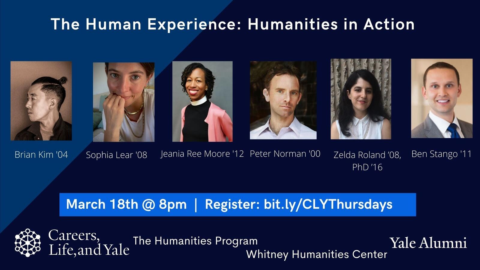 Careers, Life, and Yale Thursday Show: Humanities in Action