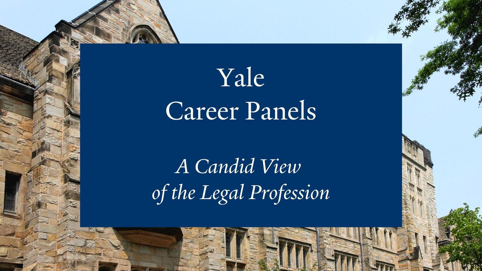 Yale Career Panel