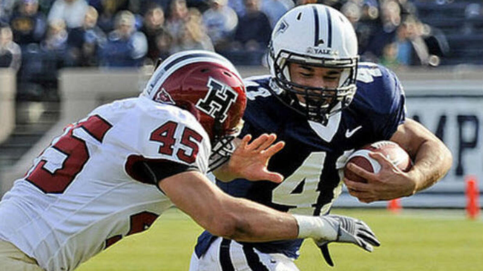 Yale vs Harvard Football Players