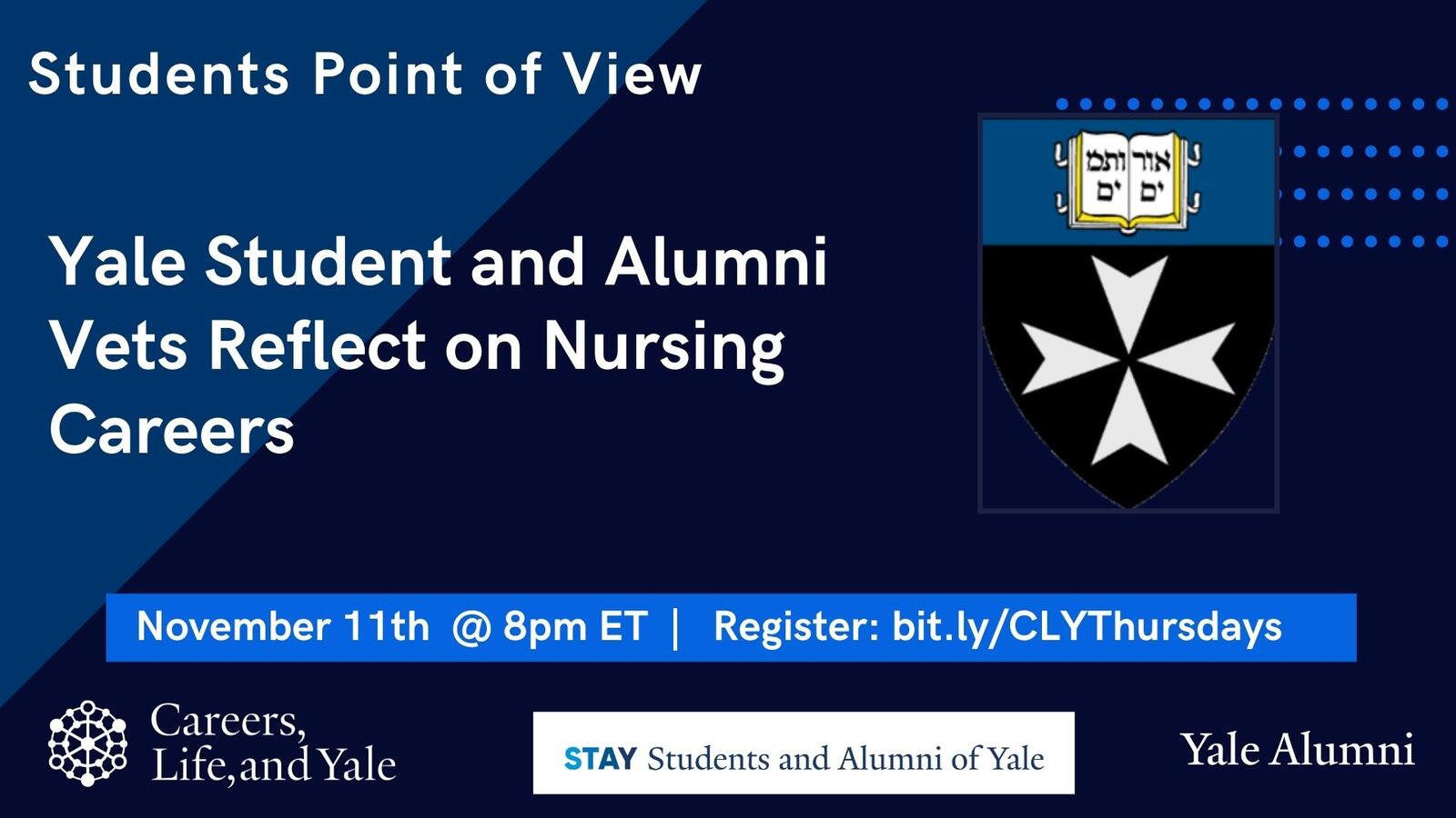 Yale Student and Alumni Vets Reflect on Nursing Careers