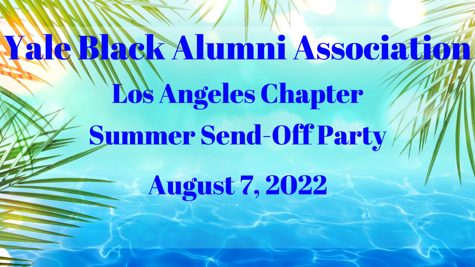 Graphic: YBAA Summer Backyard Party