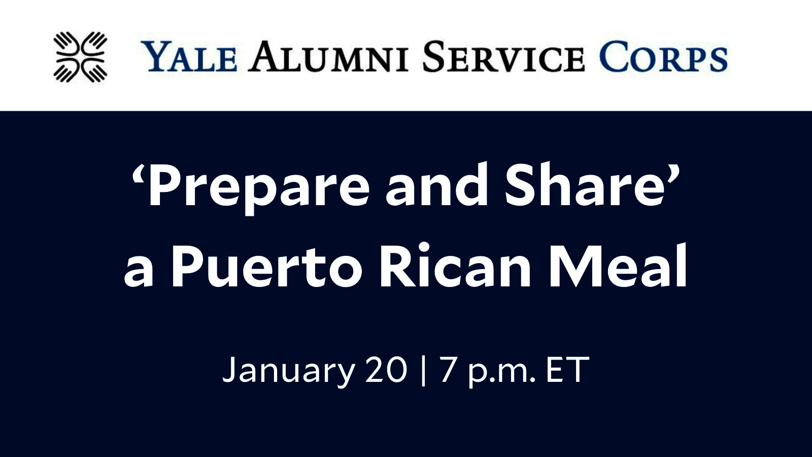 Graphic for Prepare and Share a Puerto Rican meal