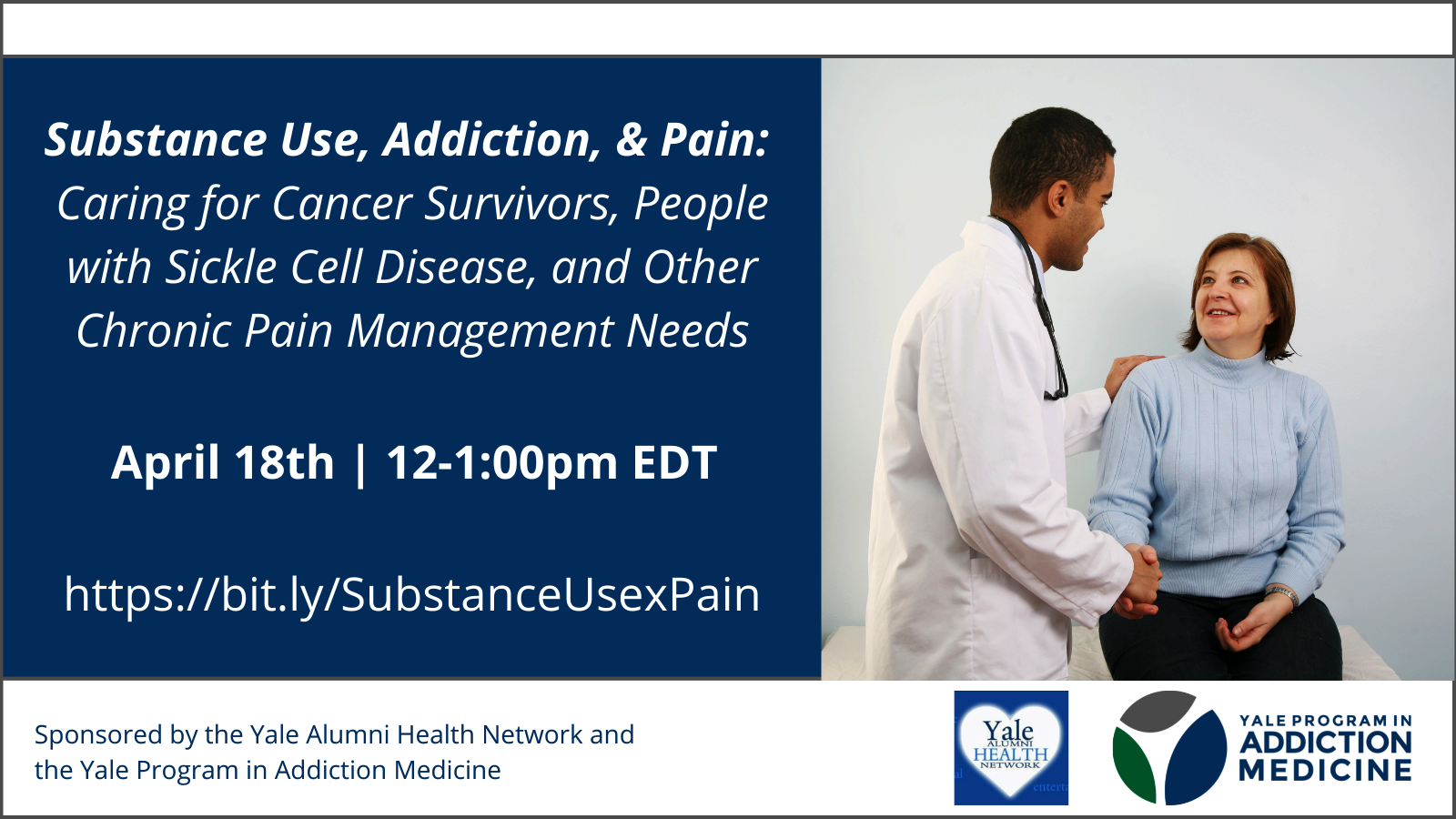 Substance Use, Addiction and Pain