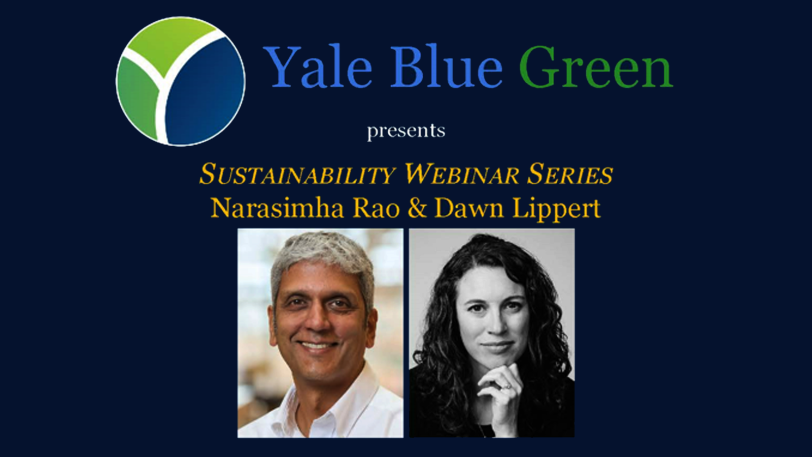 Yale Blue Green Webinar