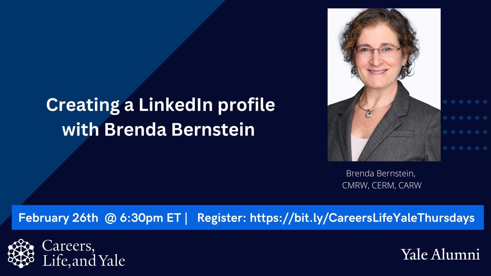 Creating a LinkedIn profile with Brenda Bernstein