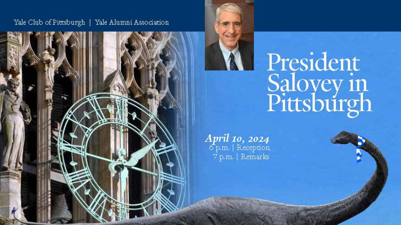 Yale Club of Pittsburgh Welcomes President Peter Salovey