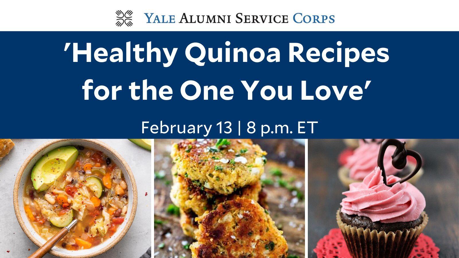 YASC 'Healthy Quinoa Recipes for the One You Love' 