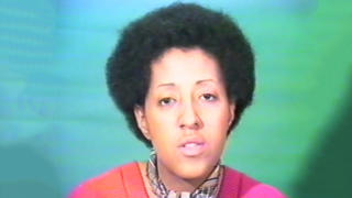 Howardena Pindell. (Image credit: Howardena Pindell, Free, White and 21, 1980, color video with sound, Yale University Art Gallery, image courtesy of the artist and Garth Greenan Gallery)