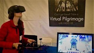 Yale Divinity School graduate Amy Giuliano ’18 MAR launched a virtual-reality company after graduation.
