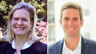 Frances Symes ’14 MBA and Tim Colter ’14 MBA