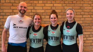 Yale alumni rowers Gerard Kuenning '14, Sophie Deans '18, Kate Horvat '18, and Lily Lindsay '18 will all be competing in The Boat Race, the famous showdown between Cambridge and Oxford.
