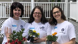 The Yale School of Public Health volunteered at Leeway in New Haven as part of the 2019 Yale Day of Service.