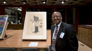 Robert E. Steele ’71 MPH, ’74 MS, ’75 PhD has donated 100 pieces from his collection of African American art to the Yale University Art Gallery.