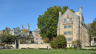 A view of Cross Campus, October 2016. Photo by Michael Marsland