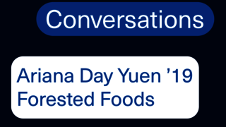 Career Conversations: Ariana Day Yuen ’19 MBA, founder and CEO of Forested Foods
