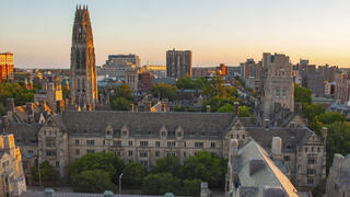 Yale Campus view from tower