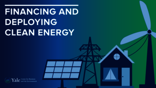 Yale CBEY - Certificate Program - Financing and Deploying Clean Energy