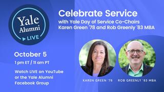 Yale Alumni LIVE: Celebrate Service