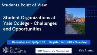 Student Organizations at Yale College: Challenges and Opportunities