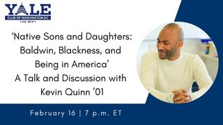 A Talk and Discussion with Author Kevin Quinn '01