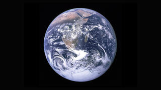View of Earth from Outer Space